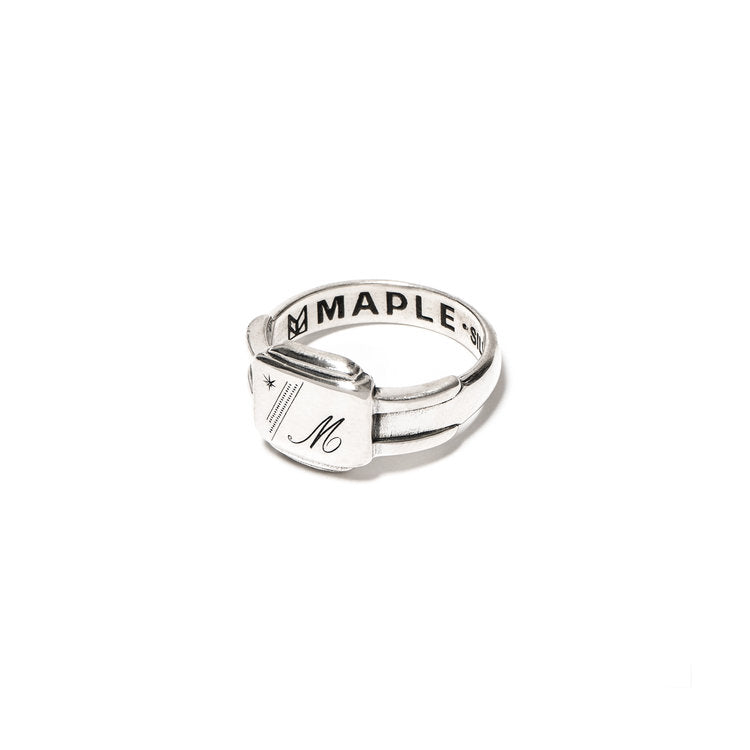 Maple Family Ring Silver 925 detail