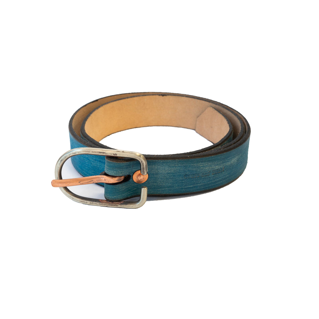 Cause and Effect Blue Navajo Belt