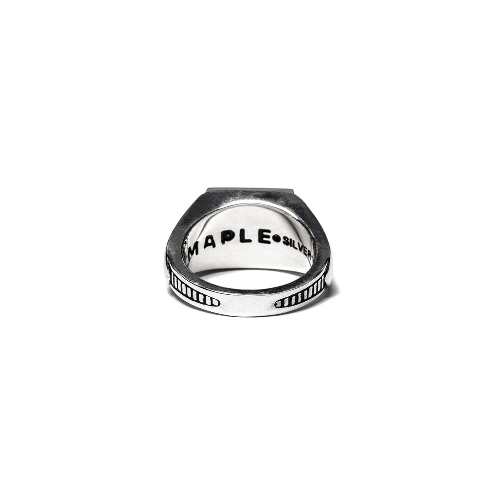 Maple Collegiate Ring Blank Silver 925/MOP back