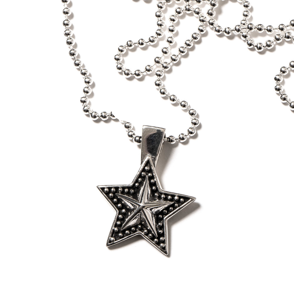 Maple Star Chain Silver 925 50cm detail