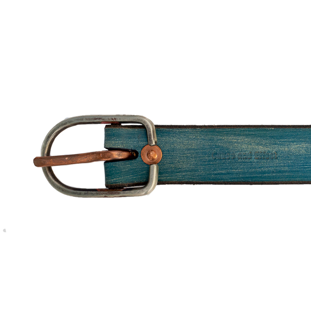 Cause and Effect Blue Navajo Belt